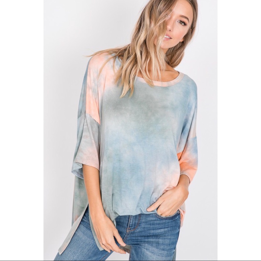 🌺🆕Must Have Oversized Tie Dye Top - Picture 8 of 8